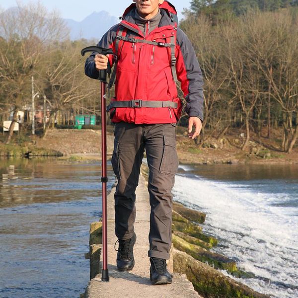 trekking poles six-section pole walking cane aluminium alloy anti-skid adjustable stick (brown)
trekking poles six-section pole walking cane aluminium alloy anti-skid adjustable stick (brown)