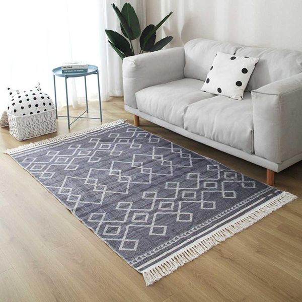 carpets 8 type retro bohemian hand woven cotton linen carpet tassel rug geometric floor mat bedroom tapestry decorative blanket area
carpets 8 type retro bohemian hand woven cotton linen carpet tassel rug geometric floor mat bedroom tapestry decorative blanket area