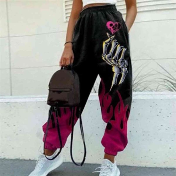 casual skull print patchwork autumn womens capri elastic waist pocket wide leg female streetwear plus size warm sweatpants, Black;white
casual skull print patchwork autumn womens capri elastic waist pocket wide leg female streetwear plus size warm sweatpants, Black;white
