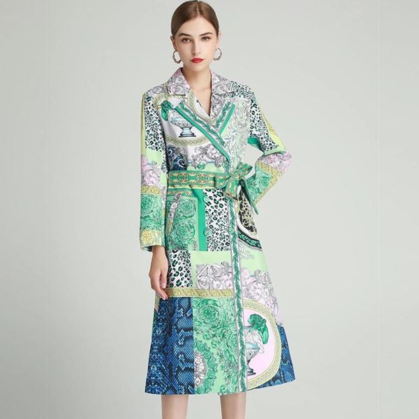 women's trench coats 2021 autumn designer coat outwear women long sleeve belt double breasted vintage flower printed casual overcoat, Tan;black
women's trench coats 2021 autumn designer coat outwear women long sleeve belt double breasted vintage flower printed casual overcoat, Tan;black