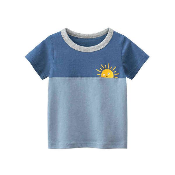 summer new casual boys clothes light and cool short sleeve t-shirts solid cotton korean style children's tees baby kids cute g1209, Blue
summer new casual boys clothes light and cool short sleeve t-shirts solid cotton korean style children's tees baby kids cute g1209, Blue