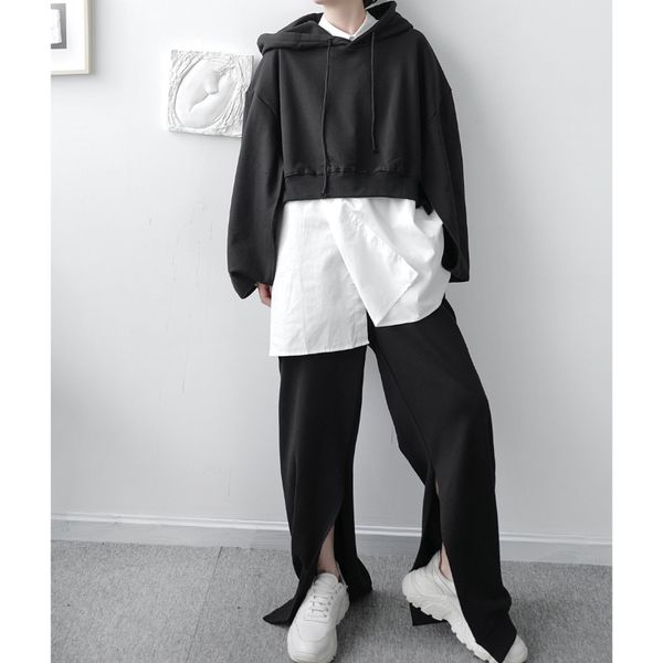 Men's Pants Male Women Streetwear Hip Hop Loose Couple Pant Joggers Sweatpants Fashion Casual Inside Slit Sports Banded 3SY5, Black
Men's Pants Male Women Streetwear Hip Hop Loose Couple Pant Joggers Sweatpants Fashion Casual Inside Slit Sports Banded 3SY5, Black