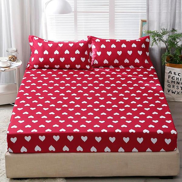 sheets & sets 200x220cm heart-shape printed fitted sheet 100%polyester material elastic band bed and cases linen
sheets & sets 200x220cm heart-shape printed fitted sheet 100%polyester material elastic band bed and cases linen