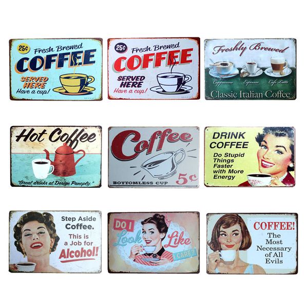 coffee menu metal plaque signs house art license poster home decoration license plate tin wall decor 20*30 cm
coffee menu metal plaque signs house art license poster home decoration license plate tin wall decor 20*30 cm