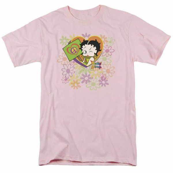 betty boop peace love and boop t shirt mens licensed cartoon merch light pink, White;black
betty boop peace love and boop t shirt mens licensed cartoon merch light pink, White;black