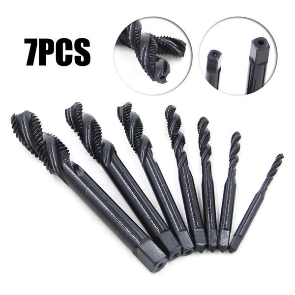 hand tools 7pcs spiral thread tap screw point metric plug drill bits m3 m4 m5 m6 m8 m10 m12
hand tools 7pcs spiral thread tap screw point metric plug drill bits m3 m4 m5 m6 m8 m10 m12