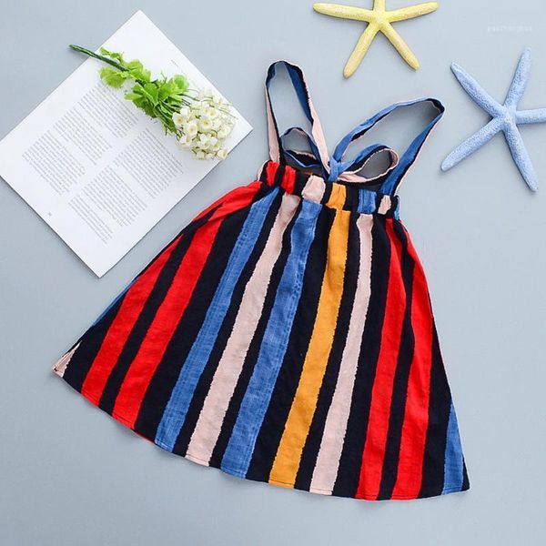 dress for children kids girls multicolor striped sleeveless summer leisure beach dresses clothing#lr2 girl's1, Red;yellow
dress for children kids girls multicolor striped sleeveless summer leisure beach dresses clothing#lr2 girl's1, Red;yellow