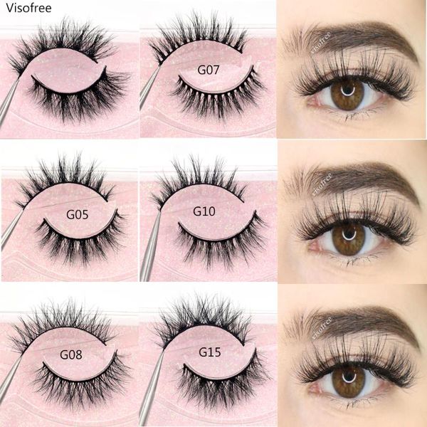 false eyelashes viso3d mink lashes makeup 100% cruelty eyelash reusable handmade short natural
false eyelashes viso3d mink lashes makeup 100% cruelty eyelash reusable handmade short natural