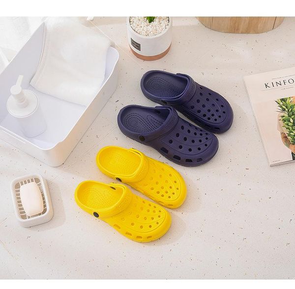 slippers summer couple sandals outdoor non-slip hollow women's hole shoes drifting garden beach, Black
slippers summer couple sandals outdoor non-slip hollow women's hole shoes drifting garden beach, Black