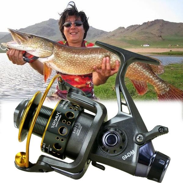 yumoshi 5.2: 1 double unloading force left/right hand fishing reel metal 10+1 bearing balls spinning baitcasting reels
yumoshi 5.2: 1 double unloading force left/right hand fishing reel metal 10+1 bearing balls spinning baitcasting reels