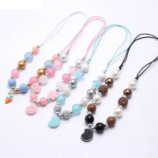 girls necklaces pendants jewelry kids accessories alloy children beaded pearl b7942, Red;brown
girls necklaces pendants jewelry kids accessories alloy children beaded pearl b7942, Red;brown