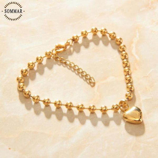 link, chain sommar arrival gold color maiden bracelets & bangles heart shape elegant, Black
link, chain sommar arrival gold color maiden bracelets & bangles heart shape elegant, Black