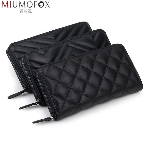 wallets leather men's wallet long genuine purse clutch bag simple fashion sheepskin women's large capacity, Red;black
wallets leather men's wallet long genuine purse clutch bag simple fashion sheepskin women's large capacity, Red;black