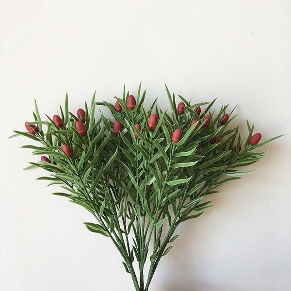 decorative flowers & wreaths 40cm artificial tropical plants green fruit grass branch plastic plant wall material garden home living room va
decorative flowers & wreaths 40cm artificial tropical plants green fruit grass branch plastic plant wall material garden home living room va