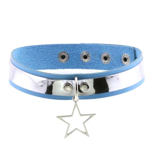 chokers gothic choker collar necklace pentagram pendant stainless steel studded necklet punk rock neck strap cosplay jewelry accessories, Golden;silver
chokers gothic choker collar necklace pentagram pendant stainless steel studded necklet punk rock neck strap cosplay jewelry accessories, Golden;silver