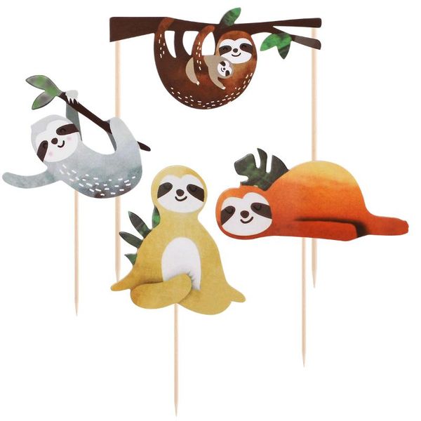other festive & party supplies yeahibaby 4pcs sloth cake er set creative decor insert for birthday festival
other festive & party supplies yeahibaby 4pcs sloth cake er set creative decor insert for birthday festival