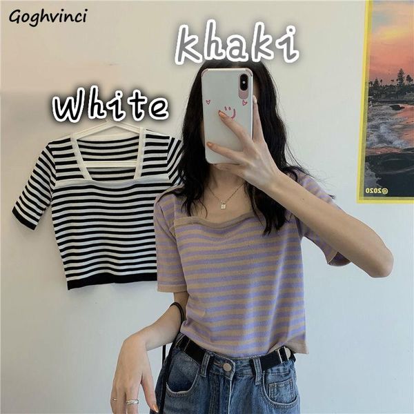 women's t-shirt short sleeve t-shirts women summer striped square collar loose womens breathable chic ulzzang korean style thin slim ca, White
women's t-shirt short sleeve t-shirts women summer striped square collar loose womens breathable chic ulzzang korean style thin slim ca, White