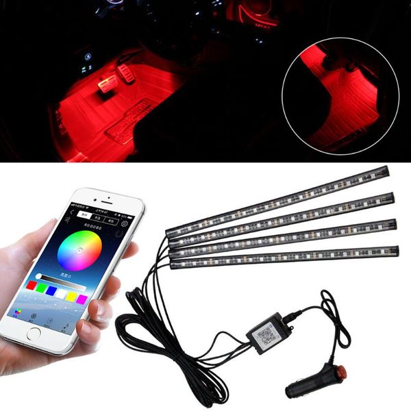 interior&external lights 4pcs car interior light strip led rgb atmosphere neon with cigarette lighter app music control lighting
interior&external lights 4pcs car interior light strip led rgb atmosphere neon with cigarette lighter app music control lighting
