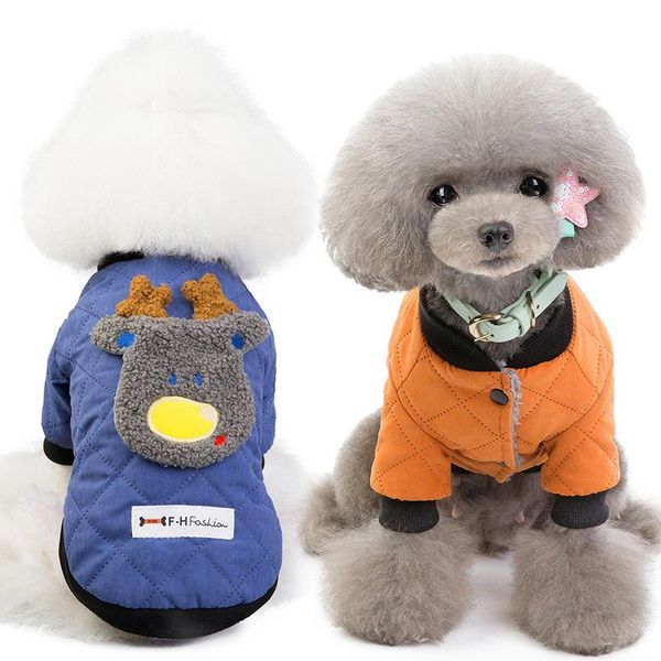 dog apparel pet christmas fawn pattern plus velvet thick warm cotton coat fashion comfortable cute shape for small wearing
dog apparel pet christmas fawn pattern plus velvet thick warm cotton coat fashion comfortable cute shape for small wearing