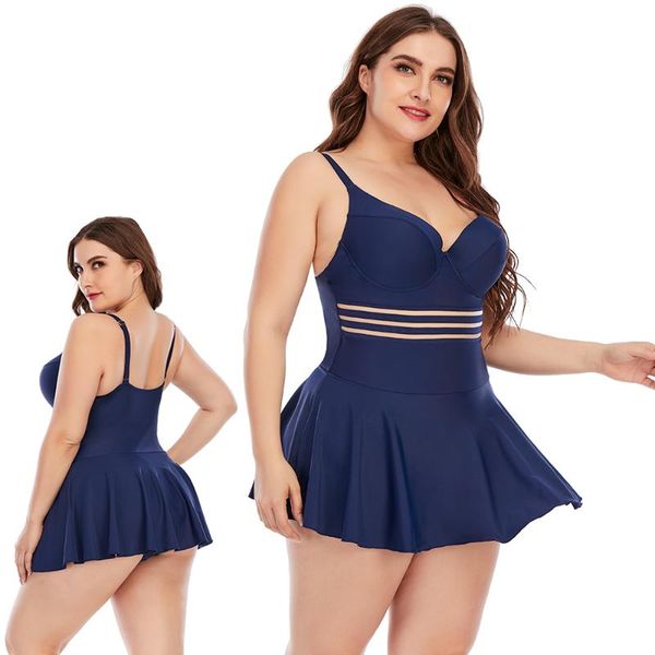 one-piece suits 3xl plus size swimwear dress one piece swimsuit women large black sheer mesh female push up solid beachwear
one-piece suits 3xl plus size swimwear dress one piece swimsuit women large black sheer mesh female push up solid beachwear