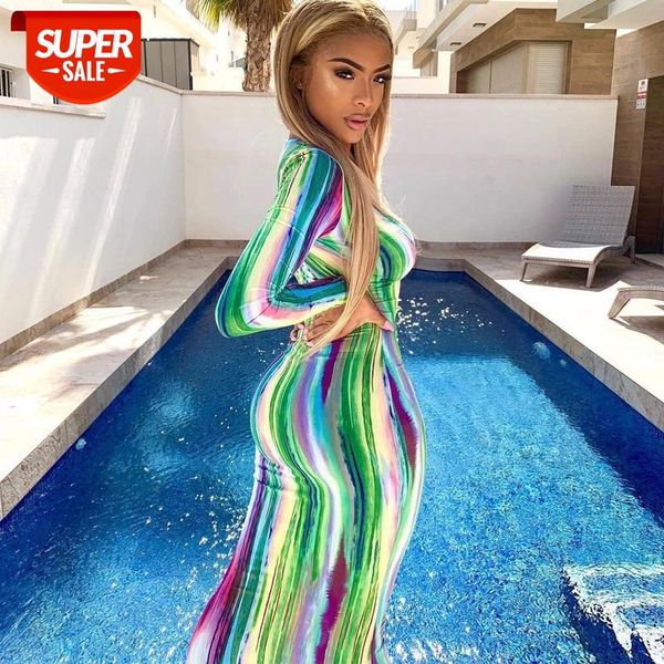 women's beach bohemian long dress colorful striped sleeve v-neck slim sheath one-piece for vacation holiday party #pk1i, White;black
women's beach bohemian long dress colorful striped sleeve v-neck slim sheath one-piece for vacation holiday party #pk1i, White;black