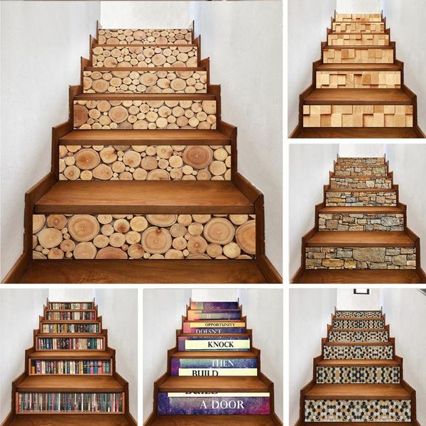 yazi self adhesive 3d wood pattern stairs stickers removable pvc stairway waterproof mural wallpapers
yazi self adhesive 3d wood pattern stairs stickers removable pvc stairway waterproof mural wallpapers