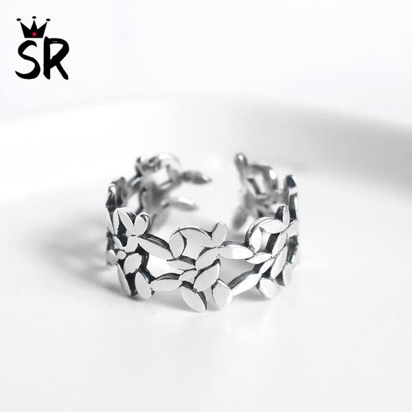 cluster rings sr authentic s925 sterling silver flower /leaf opening adjustable finger fine jewelry for women party gift, Golden;silver
cluster rings sr authentic s925 sterling silver flower /leaf opening adjustable finger fine jewelry for women party gift, Golden;silver