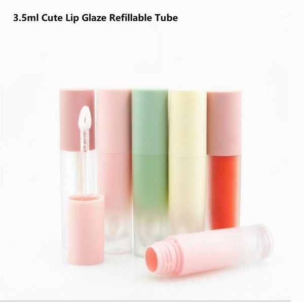 storage bottles & jars 3.5ml cute cosmetic gradual pink yellow green lip gloss packing container empty glaze wands bottle tube
storage bottles & jars 3.5ml cute cosmetic gradual pink yellow green lip gloss packing container empty glaze wands bottle tube