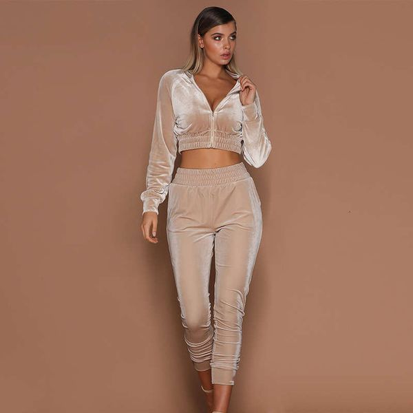 suit sports tracksuits women's autumn suede two piece set, Gray
suit sports tracksuits women's autumn suede two piece set, Gray