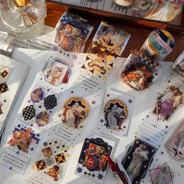 gift wrap 1roll retro hand account decoration pet tape sticker for diy scrapbooking journal planner material
gift wrap 1roll retro hand account decoration pet tape sticker for diy scrapbooking journal planner material