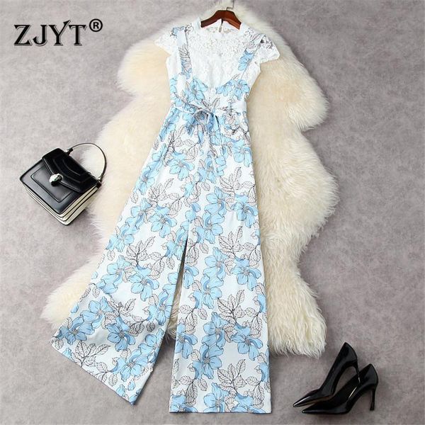 high street fashion summer outfits women designers hollow white lace shirt and print overalls pants suit casual holiday sets women's tw
high street fashion summer outfits women designers hollow white lace shirt and print overalls pants suit casual holiday sets women's tw