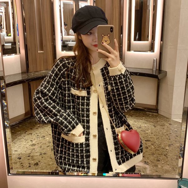 women's sweaters retro sweater for spring, autumn and winter, woman's coat, cardigan 6i5q, White;black
women's sweaters retro sweater for spring, autumn and winter, woman's coat, cardigan 6i5q, White;black