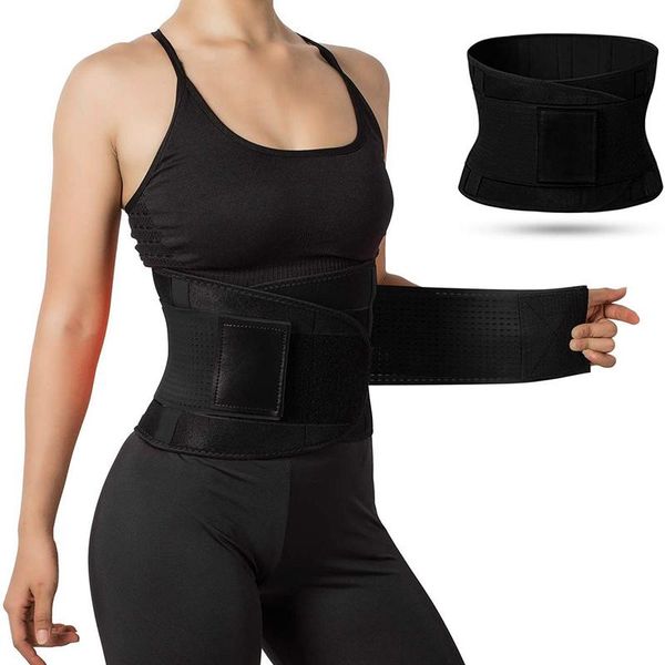 waist support women sports waistband band basketball running training fitness protector protective equipment, Black;gray
waist support women sports waistband band basketball running training fitness protector protective equipment, Black;gray