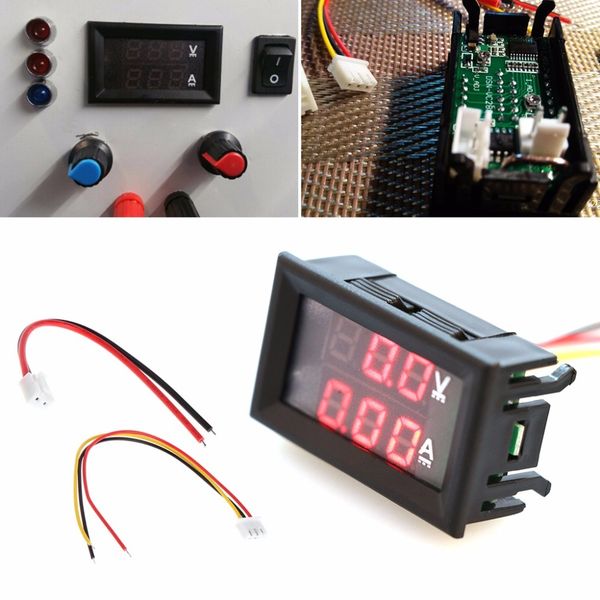 dc 0-100v 10a dual led digital voltimeter voltage amp power auto monitor tester tool
dc 0-100v 10a dual led digital voltimeter voltage amp power auto monitor tester tool