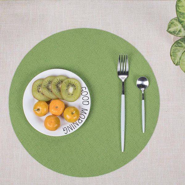 table napkin cloth napkins 35*35 cm round coasters plate pad slip-resistant pvc mat dining decor heat insulation tablecloth
table napkin cloth napkins 35*35 cm round coasters plate pad slip-resistant pvc mat dining decor heat insulation tablecloth