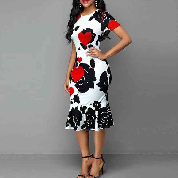 formal bodycon printed ruffles women dress o neck short sleeve party for wedding clothing white 5xl plus size, Black;gray
formal bodycon printed ruffles women dress o neck short sleeve party for wedding clothing white 5xl plus size, Black;gray