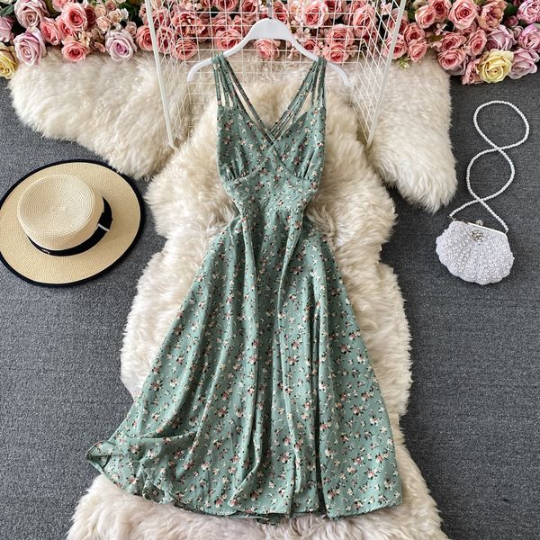 summer maxi beach dresses for women party halter strap a-line print female slim midi long pleated floral 210420, Black;gray
summer maxi beach dresses for women party halter strap a-line print female slim midi long pleated floral 210420, Black;gray