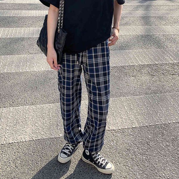 sml spring summer high elastic waist straight trousers female thin casual plaid pants (f4259) 210508, Black;white
sml spring summer high elastic waist straight trousers female thin casual plaid pants (f4259) 210508, Black;white