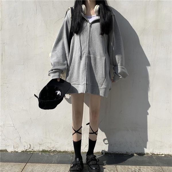 women's hoodies & sweatshirts korean cardigan spring and autumn thin coat super, Black
women's hoodies & sweatshirts korean cardigan spring and autumn thin coat super, Black