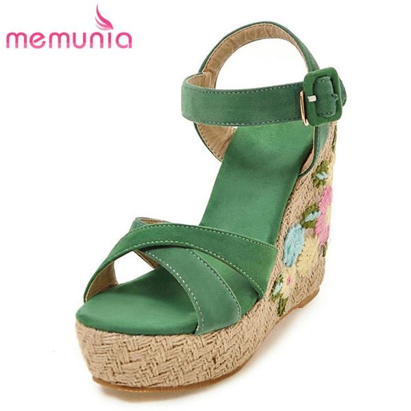 leisure summer women sandals wedges high shoes platform pu nubuck leather ethnic style casual woman, Black
leisure summer women sandals wedges high shoes platform pu nubuck leather ethnic style casual woman, Black