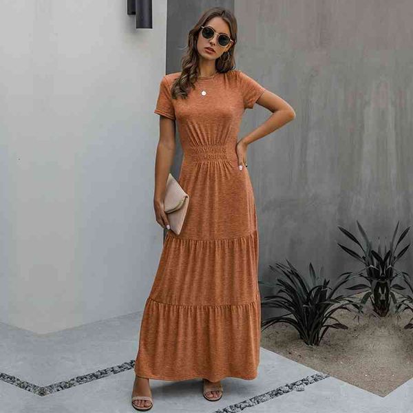 two piece dress spring summer solid elegant ladies long women fashion o neck high waist short sleeve 2021 new umml, White
two piece dress spring summer solid elegant ladies long women fashion o neck high waist short sleeve 2021 new umml, White
