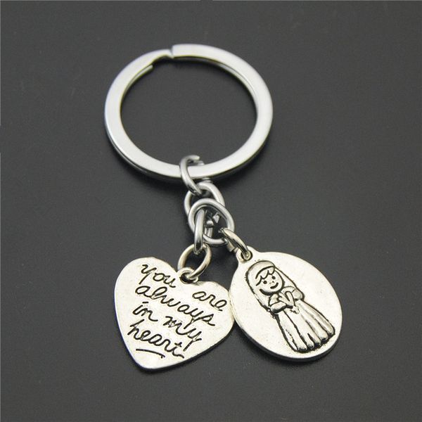 Boy And Girl Keychains You Are Alway In My Heart Charms For Lover Keyring Valentines Day Gift
Boy And Girl Keychains You Are Alway In My Heart Charms For Lover Keyring Valentines Day Gift
