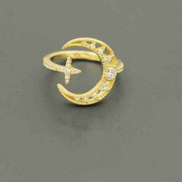 family high version ring drem design hollow str moon pttern open gold, Silver
family high version ring drem design hollow str moon pttern open gold, Silver