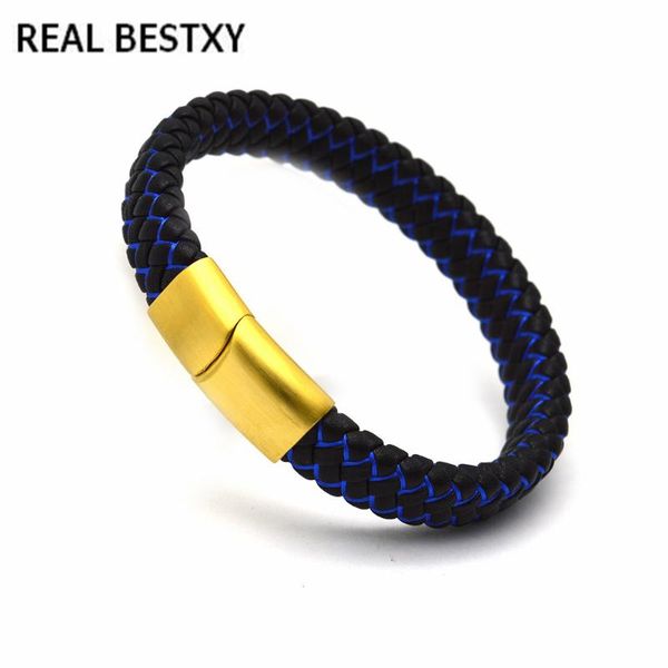 charm bracelets real xy fashion punk male stainless steel bracelet black leather bangle & bangles for men jewelry magnetic clasps, Golden;silver
charm bracelets real xy fashion punk male stainless steel bracelet black leather bangle & bangles for men jewelry magnetic clasps, Golden;silver