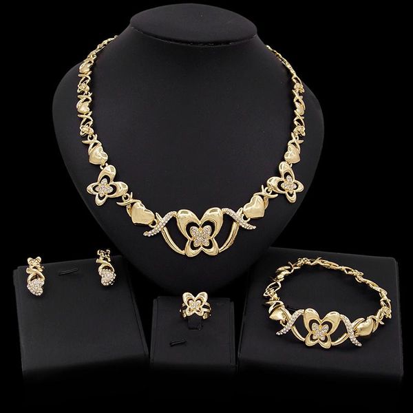 earrings & necklace yulaili butterfly clavicle jewelry sets for women bracelet ring charm bijoux gold simple style cute animal, Silver
earrings & necklace yulaili butterfly clavicle jewelry sets for women bracelet ring charm bijoux gold simple style cute animal, Silver