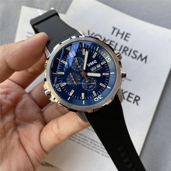 wristwatches men's full-featured quartz timepiece and second running watch ring is made of ceramic rubber strap stainless steel, Slivery;brown
wristwatches men's full-featured quartz timepiece and second running watch ring is made of ceramic rubber strap stainless steel, Slivery;brown