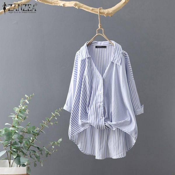 casual button down blusas fashion patchwork shirts women's summer striped blouse female lapel asymmetrical oversized blouses &, White
casual button down blusas fashion patchwork shirts women's summer striped blouse female lapel asymmetrical oversized blouses &, White