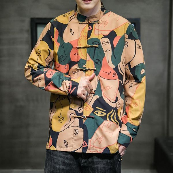 ethnic clothing slim fit male chinese style traditional china hanfu shirt mens tang suit linen long sleeve print, Red
ethnic clothing slim fit male chinese style traditional china hanfu shirt mens tang suit linen long sleeve print, Red