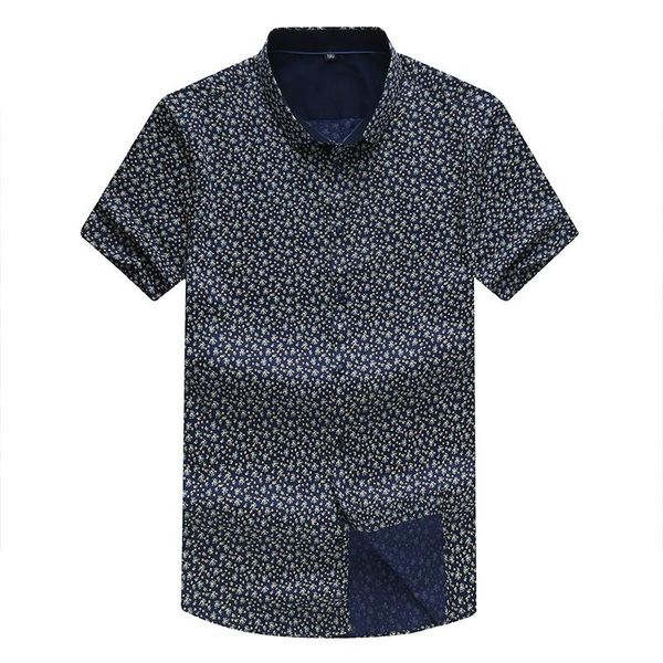 men's casual shirts 8xl 6xl men mens floral shirt loose slim short sleeve style male camisa masculina chemise homme, White;black
men's casual shirts 8xl 6xl men mens floral shirt loose slim short sleeve style male camisa masculina chemise homme, White;black