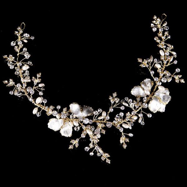 hair clips & barrettes copper wire gold women tiaras white flower jewelry bridal accessories handmade prom headband wedding jewellery, Golden;silver
hair clips & barrettes copper wire gold women tiaras white flower jewelry bridal accessories handmade prom headband wedding jewellery, Golden;silver